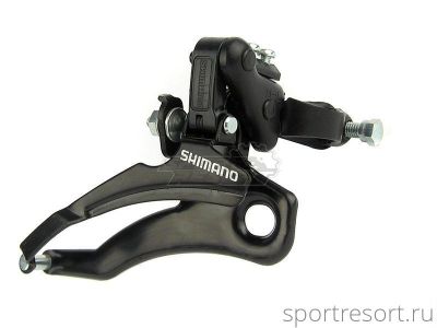 Переключатель передний Shimano Tourney FD-TZ31 (3х6/7ск, нижняя тяга, 28.6мм)