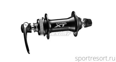 Втулка передняя Shimano XT HB-M8000 (36H, черная)