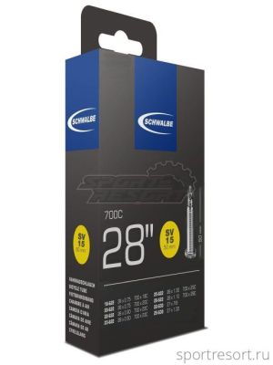 Велокамера Schwalbe 28 700x18-28C (18/28-622/630) F/V-50mm SV15