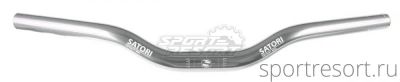 Руль Zoom Satori Deviant Mini (25.4/480) Silver
