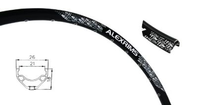 Обод Alexrims MD21 27.5" (584x21mm) 32H Black