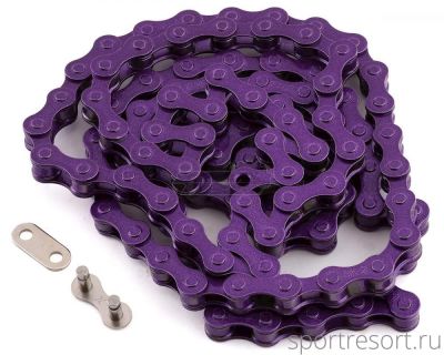 Цепь KMC S-1 (1ск,112зв) Purple