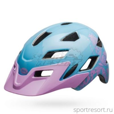 Велошлем Bell SIDETRACK YOUTH Gloss Lilac Flutter (50-57 см) BE7088992