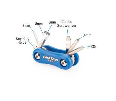 Набор инструментов Park Tool MTC-10 Multi-Tool PTLMTC-10