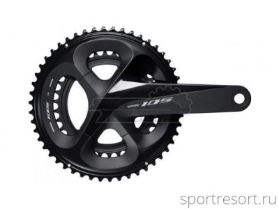 Система Shimano 105 FC-R7000 11ск (50/34T, 172.5mm, черная)