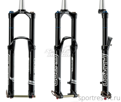 Вилка Suntour SF16 AURON RLRC 15QLC2Ti CTS 160 mm '27.5 Black