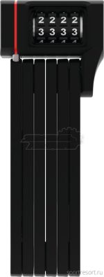 Велозамок ABUS uGrip Bordo 5700C/80 кодовый (черный) 05-0087791