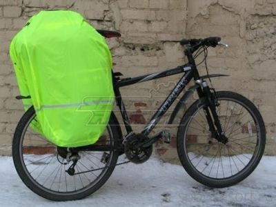 Чехол дождевик на велоштаны Veloangar 30-60л Желтый DR10-yellow