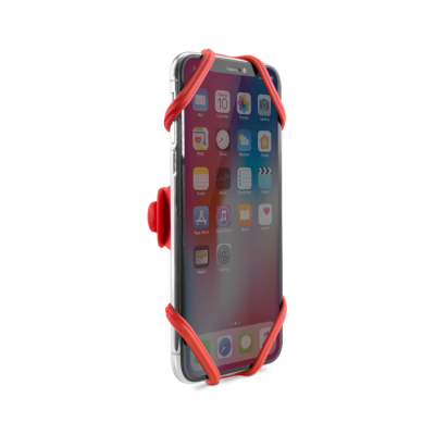 Крепеж для смартфона на руль BONE BIKE TIE PRO 2 Red 07-180021