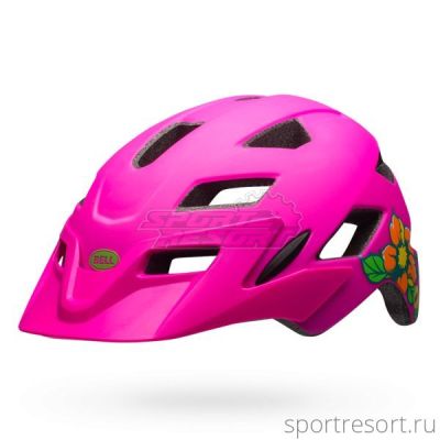 Велошлем Bell SIDETRACK MIPS YOUTH Matte Pink Blossom (50-57 см) BE7078758