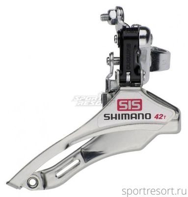 Переключатель передний Shimano Tourney FD-TY10 (3х6/7ск, верхняя тяга, 28.6мм, без упак.)