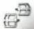 Педали RideRover K-14 Silver