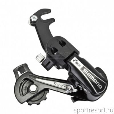 Переключатель задний Shimano Tourney TY21-A GS (6ск, на ось, черный)