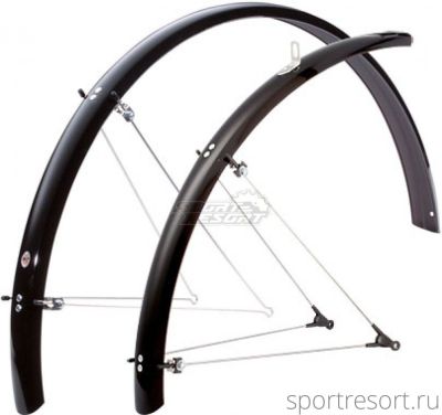 Крылья SKS Bluemels Mountain Range 65mm (28") Black 10441