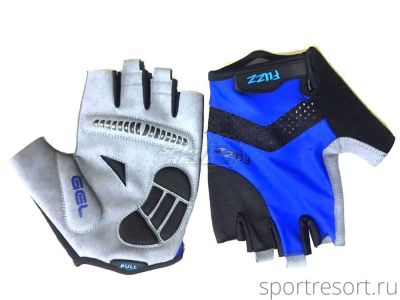 Велоперчатки FUZZ Race Pro GEL (L) black blue 08-202244