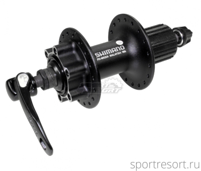 Втулка задняя Shimano Deore FH-M525 (36H, черная) лого Shimano