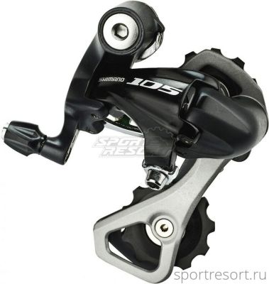 Переключатель задний Shimano 105 RD-5701 SS (2х10ск, черный)