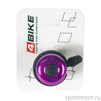 Звонок 4Bike BB3207 40 mm пурпурный ARV100030