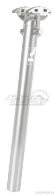 Подседельный штырь M-Wave 2 bolts Alu Seat Post (27.2/350mm) серебро