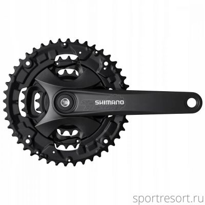 Система Shimano Tourney FC-TY301 6/7/8ск (Квадрат, 42/34/24T, 170mm, черная) без упак