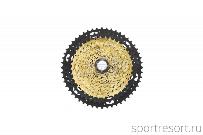 Кассета S-Ride CS-M600 (12ск, 11-50T) Gold/ED Black