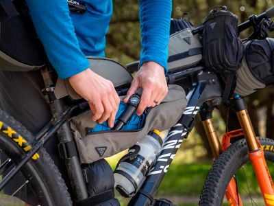 Велосумка на раму TOPEAK MIDLOADER FRAME MOUNT BIKEPACKING BAG 6L GREEN TBP-ML6G