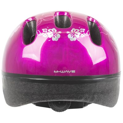 Велошлем M-Wave KID-S Flower (S - 52-57cm) 731001