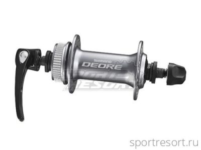 Втулка передняя Shimano Deore HB-M615 (32H, серебро)